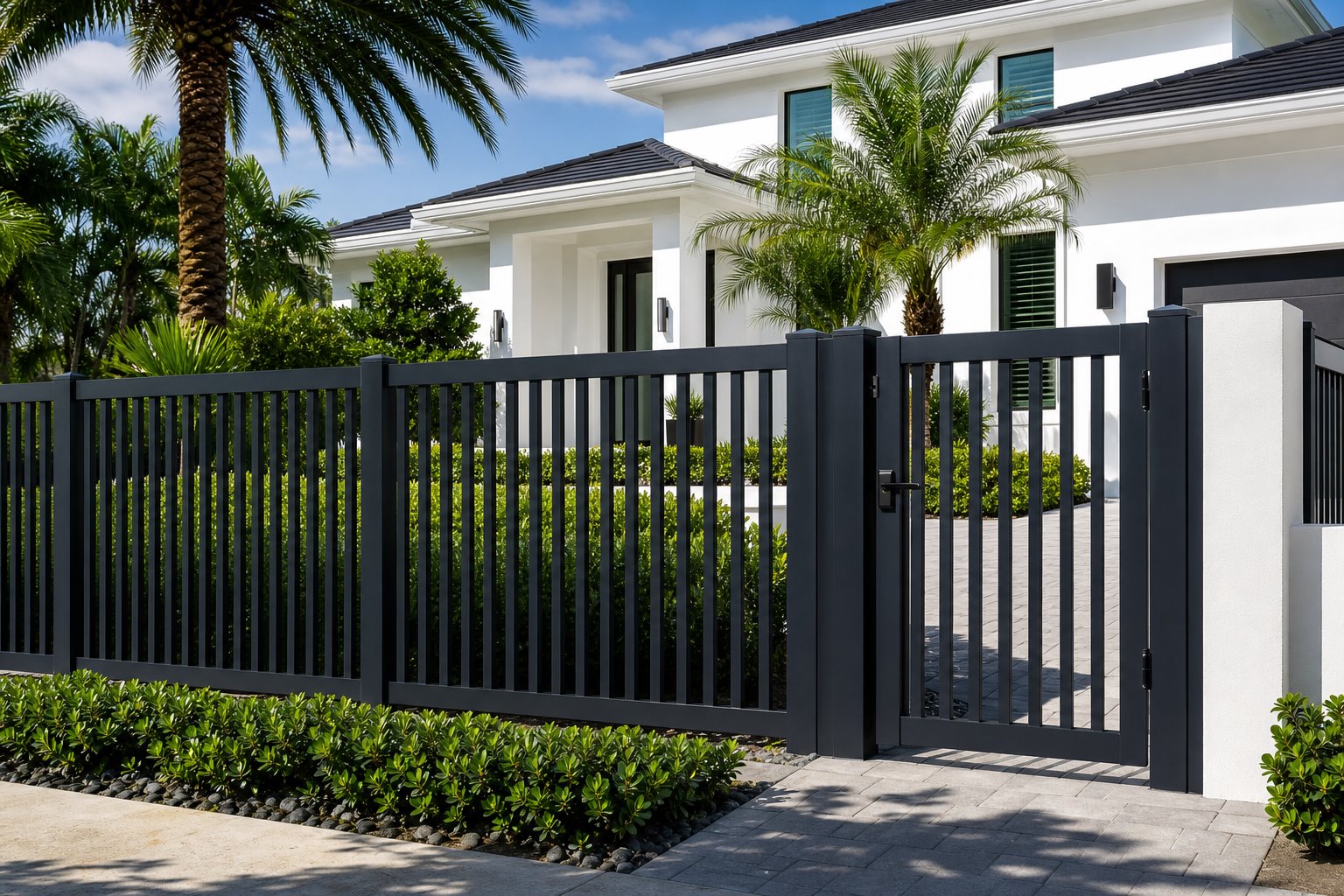 Generated South Florida Dura Fence visual
