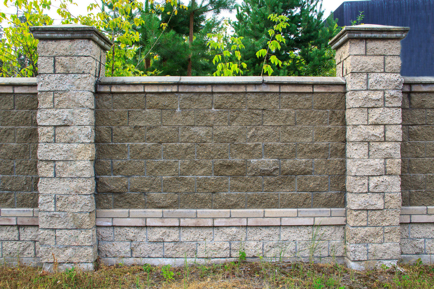 Original ProActive Fence concrete fence project